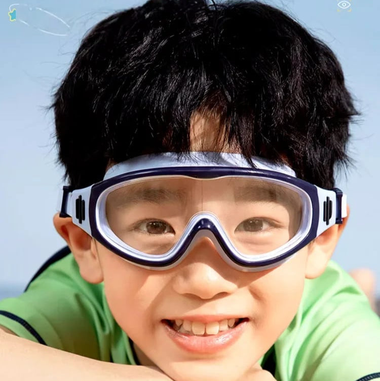 AquaView | Wide-Lens Waterproof Swim Goggles