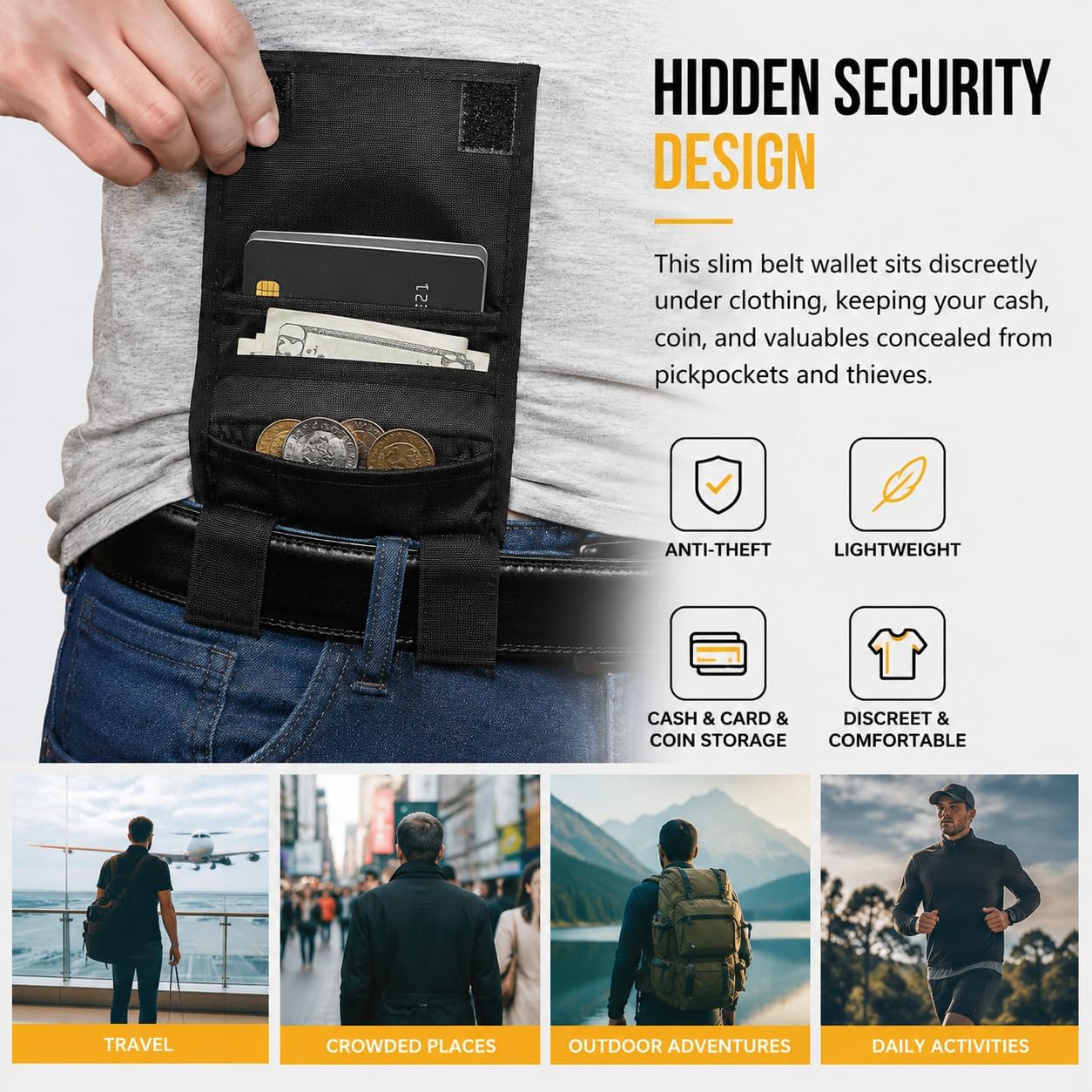 FlexCarry – Slim Waist Card Holder