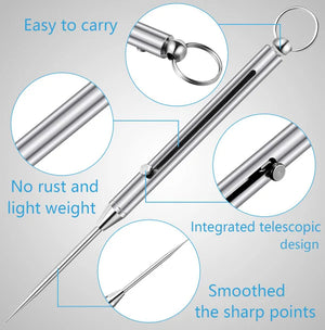 UltraTelesc – Compact Titanium Telescopic Keychain