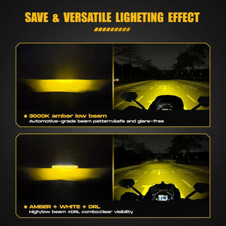 TrailGlow – 120W Round LED Fog Lights