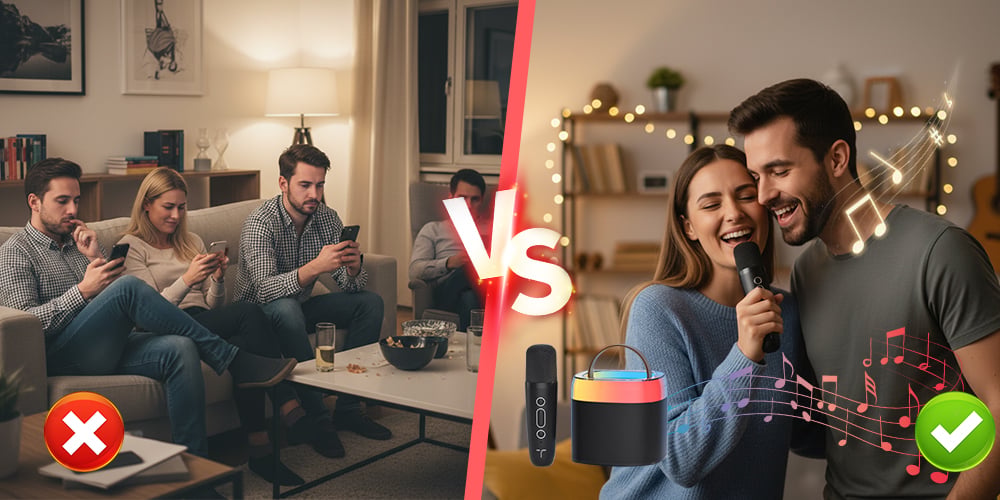 VibeMic – Wireless Karaoke Speaker System