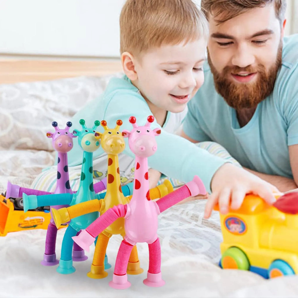 GiraffeStretch – Fun Telescopic Suction Toy