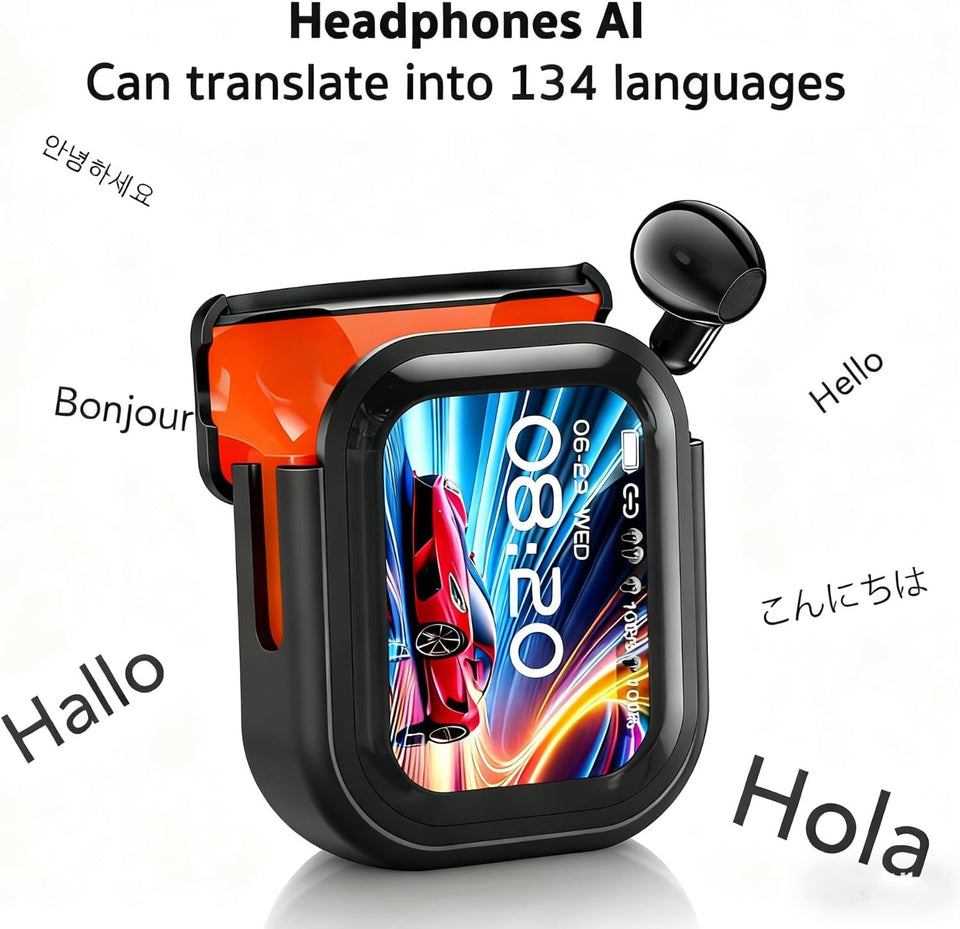 TranslaPro – AI Translation Smart Headphones