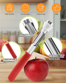 AppleEase – 2-in-1 Apple Corer & Peeler