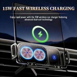 AutoTurn – Rotating Wireless Charging Car Mount