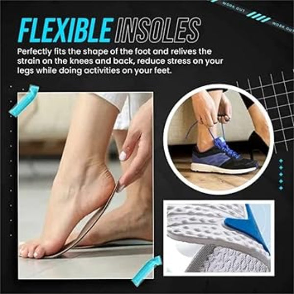 BounceBoost – Ultimate Comfort Arch Support Insoles