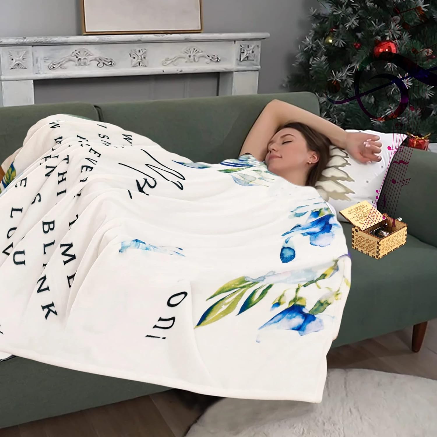 LoveMark – Personalized Postmark Blanket