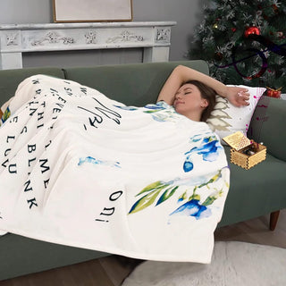 LoveMark – Personalized Postmark Blanket