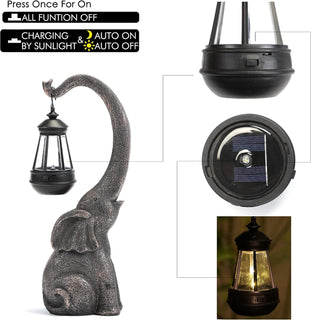 TrunkLight - Elephant Solar Lamp