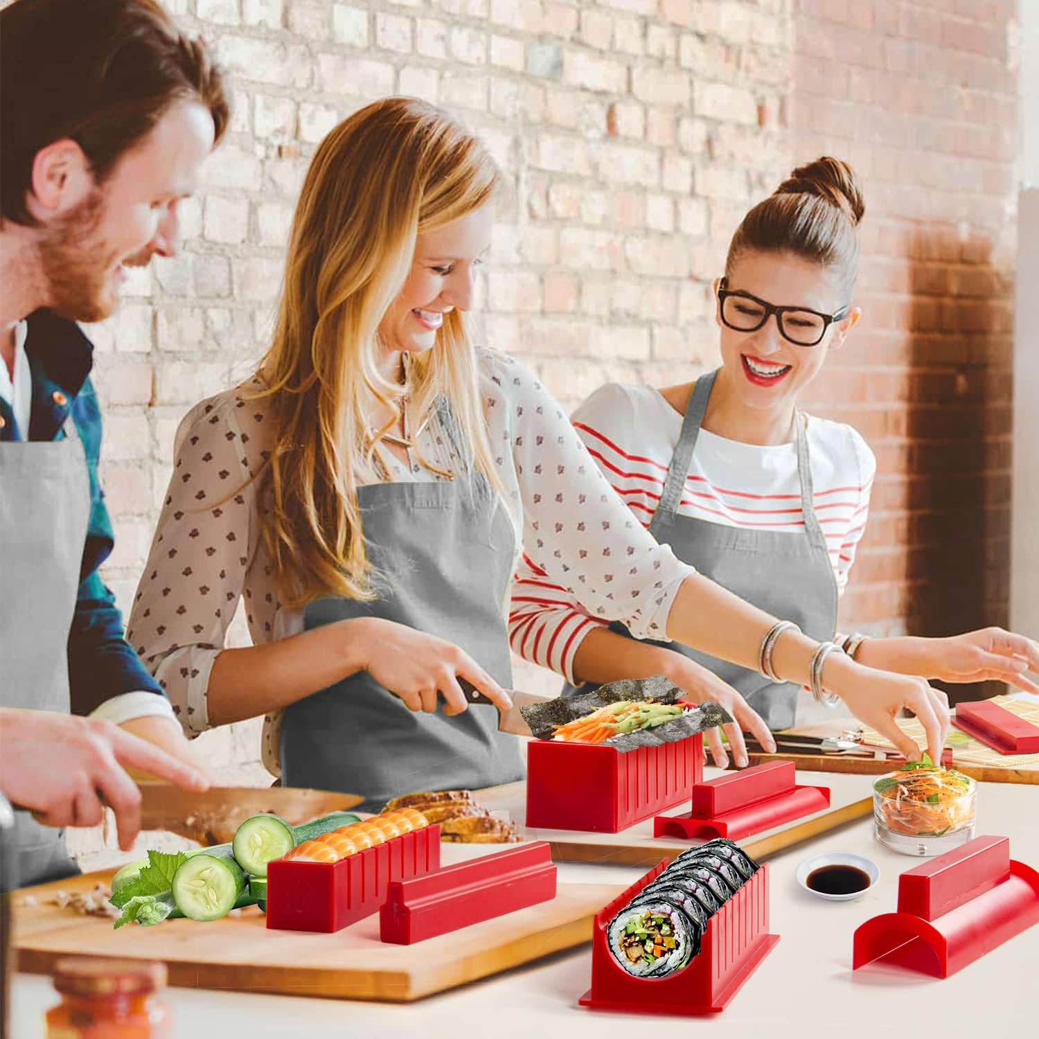 SushiCraft – Easy 10-in-1 Homemade Sushi Making Kit