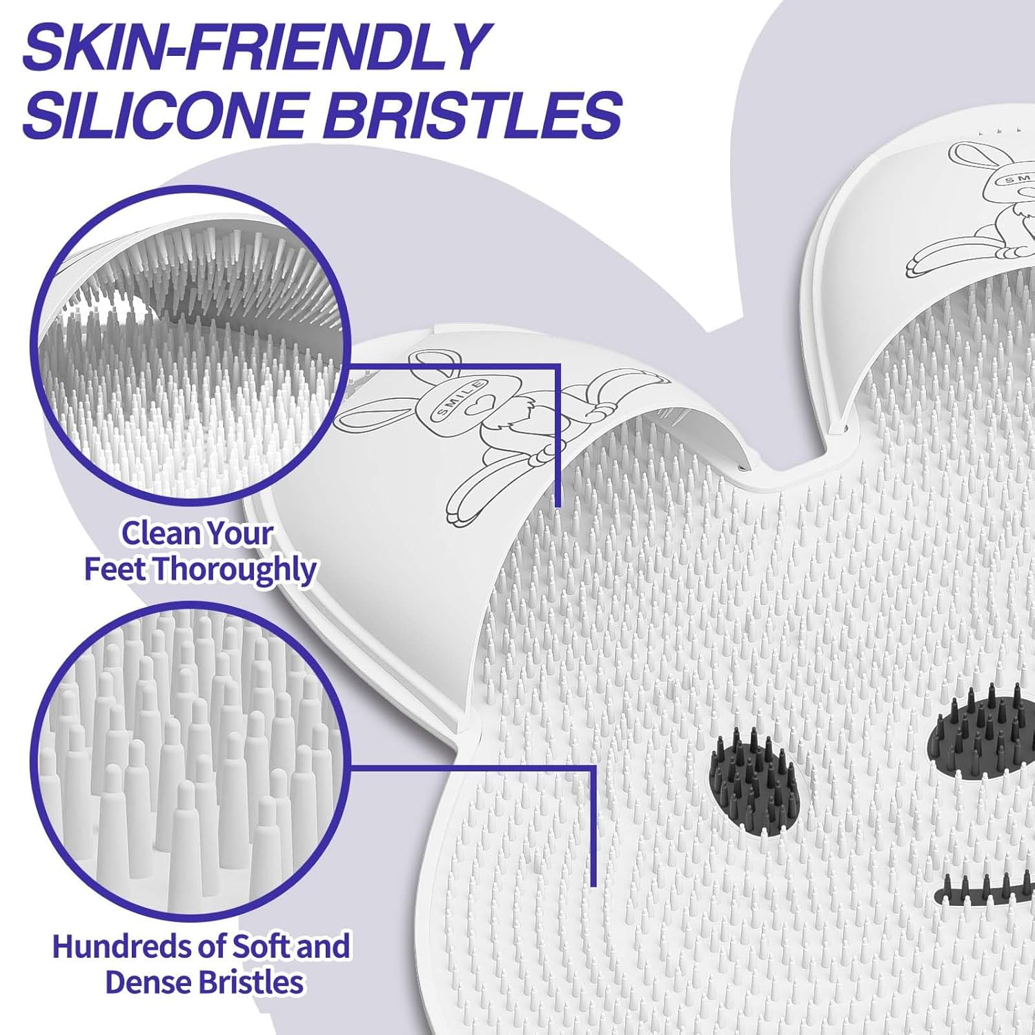 HopScrub – Cute Silicone Foot Cleaning Mat