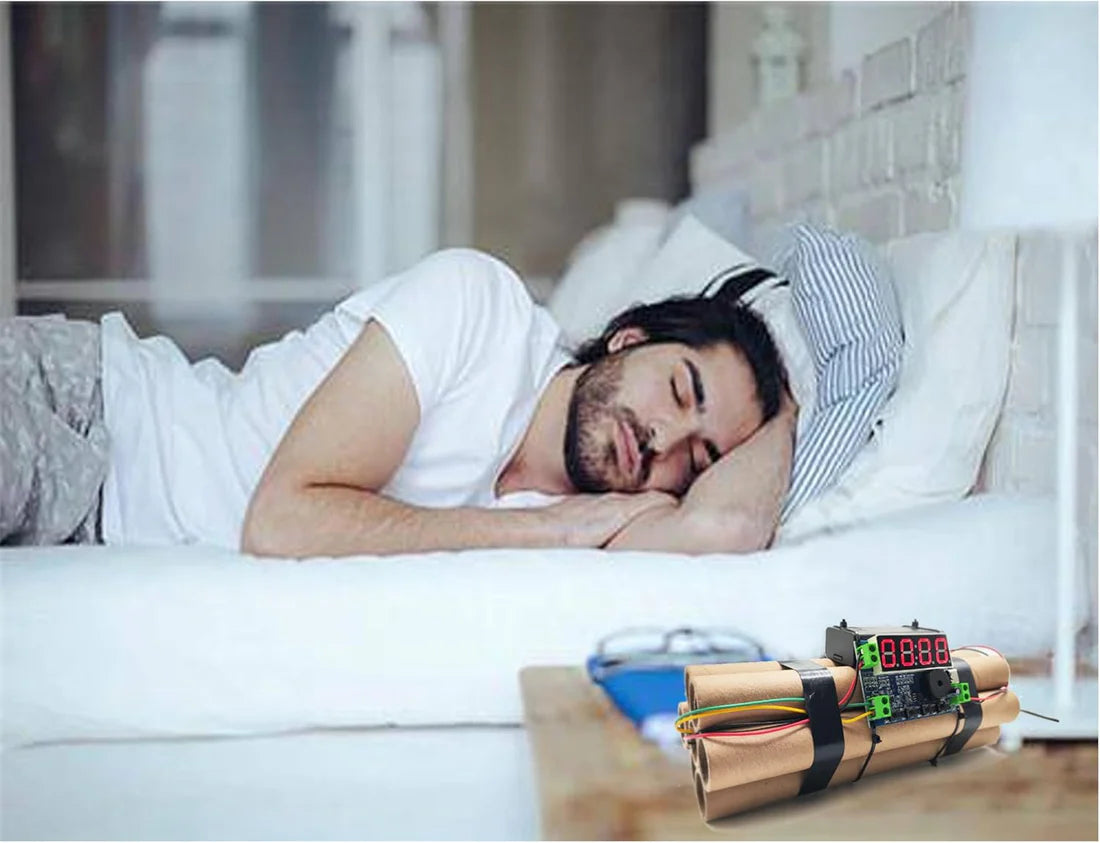 BlastTime – Dynamite Shaped Novelty Clock