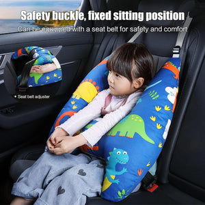 SnuggleNeck – Secure Support Travel Pillow for Kids
