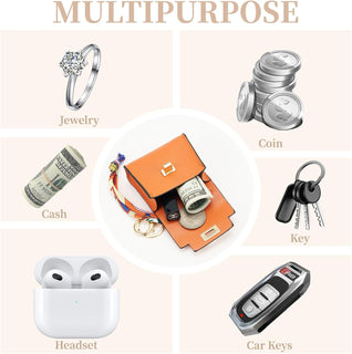 CharmLoop - Mini Square Bag Pendant Keychain