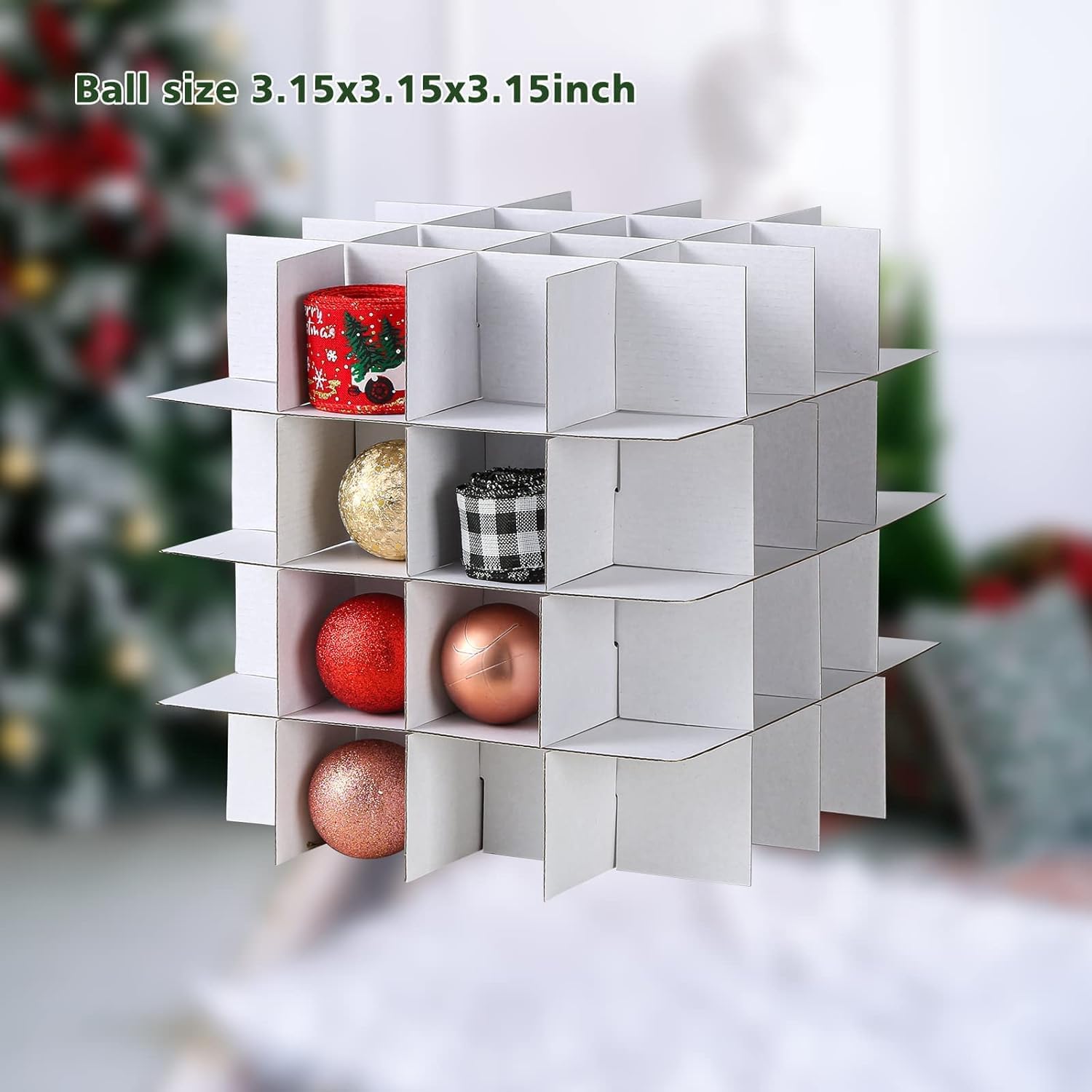 SantaVault - Durable Christmas Ornament Keeper