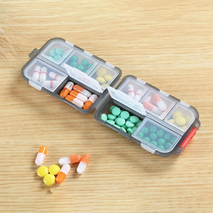 PillPorter | Portable Multi-Compartment Pill Storage Box