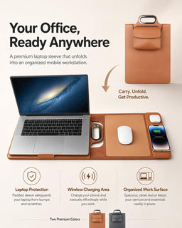 TechNest – Wireless Charging Laptop Bag