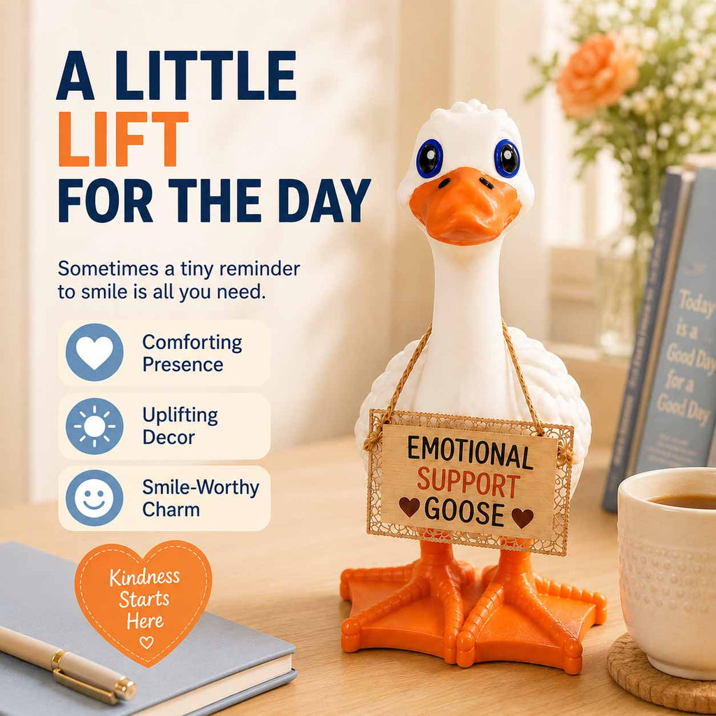 GooseGlow – Whimsical Goose Desk Companion