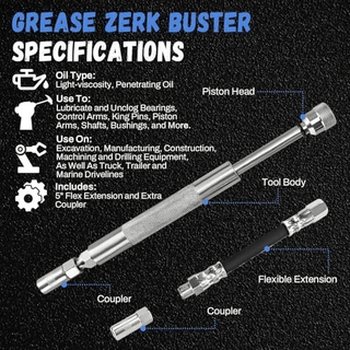 LubeForce – Heavy Duty Grease Fitting Cleaning System