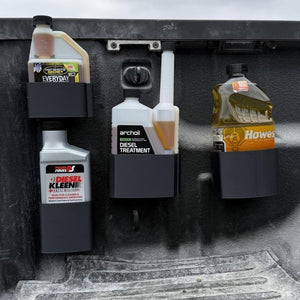 DieselDock Pro - UV-Resistant Additive Holder with Strong Grip