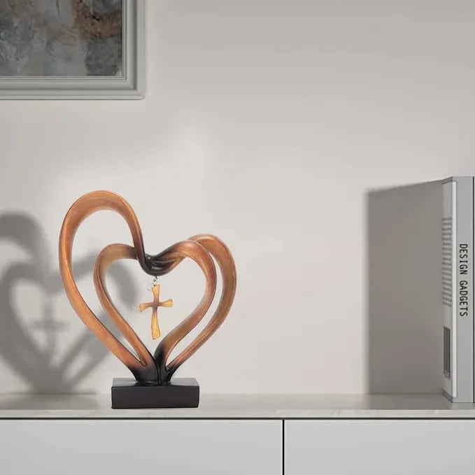 JesusLove - Entwined Hearts Easter Cross