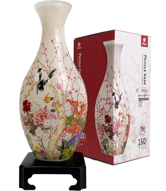 DecorSculpt - The Artful 3D Puzzle Vase