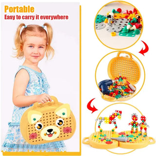 BuildNPlay – Kids Construction Game with Included Drill