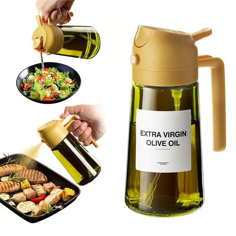 FlavorMist – Glass Oil Sprayer & Dispenser