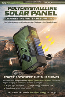 PowerCast Elite – 4-in-1 Emergency Radio