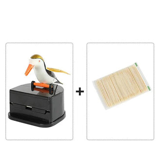 Perching Bird Toothpick Dispenser marnetic