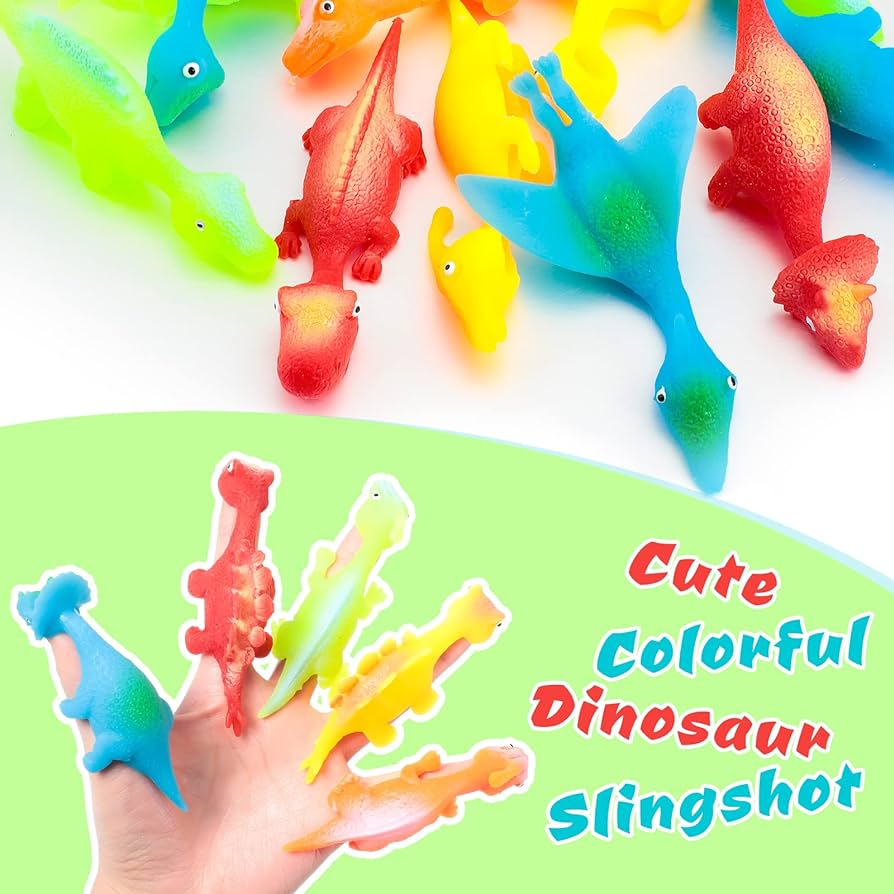 Slingshot Dino-Launch Finger Fun Toys Marnetic