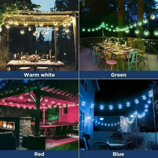 🔥Last Day 50% OFF🔥 - Waterproof Solar Powered LED Outdoor String Lights marnetic