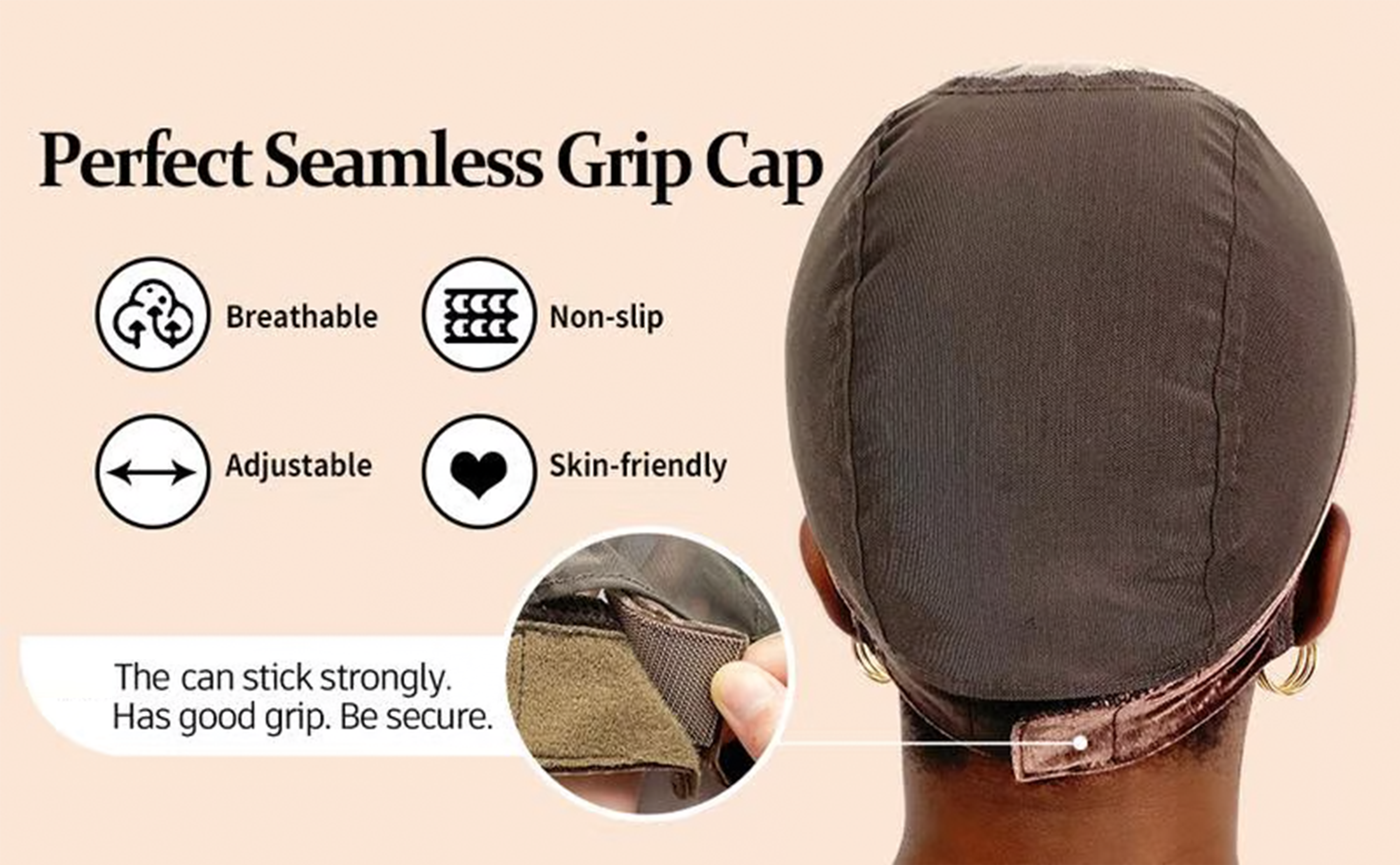 SilkLock Grip Band – soft, silky feel with a strong grip.