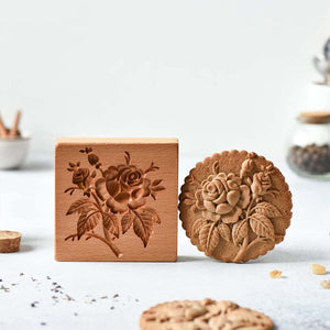 DoughDelight - Handcrafted Cookie Embossing Molds