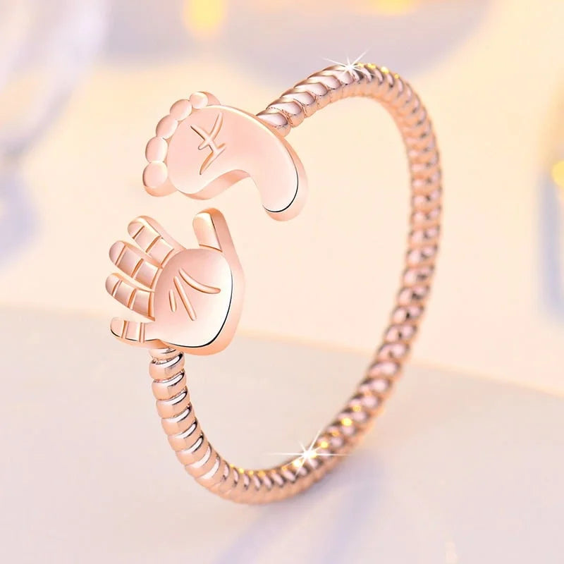 TinyLove – Baby Hand & Feet Ring for Expecting Moms