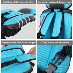 Auto Child Safety Seat Simple Car Portable Seat Belt marnetic