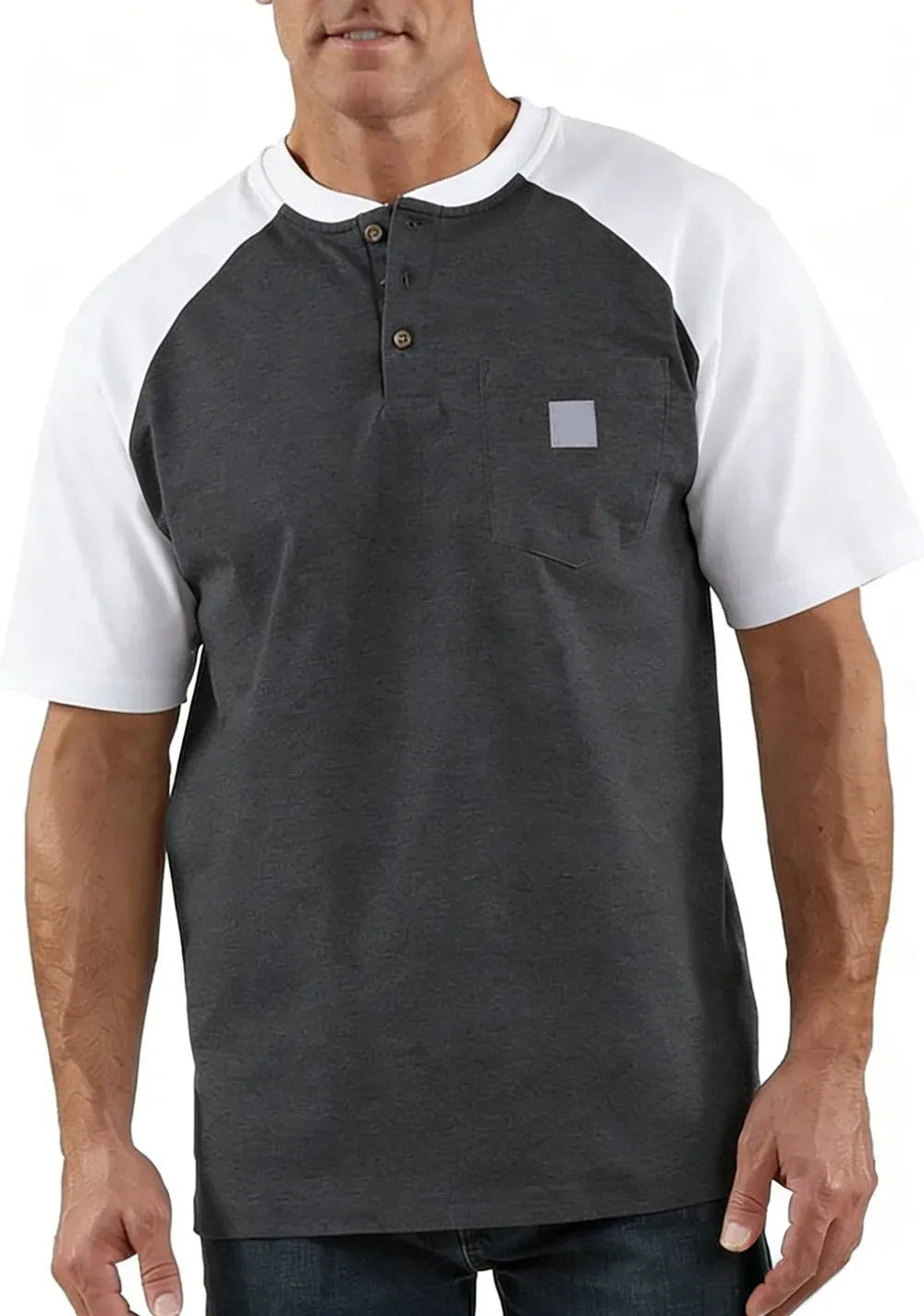 StyleFusion – Premium Color Block Casual Shirt