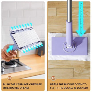 SwapClean | Automatic Cloth-Switching Mop