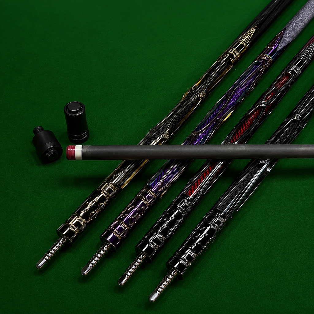 StrikeCore – Carbon Fiber Pool Cue Set