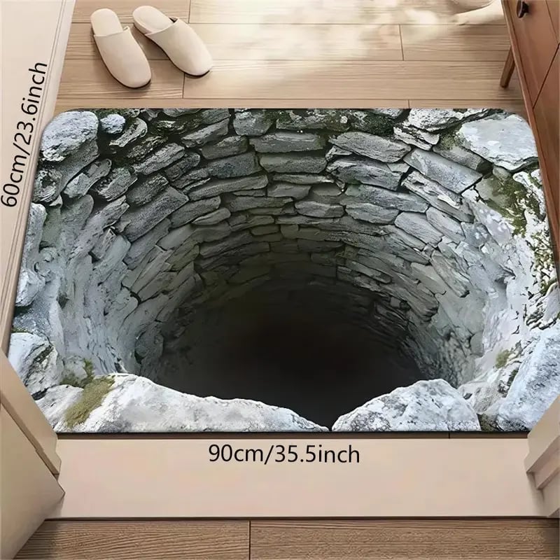 DepthDive - Eye-Catching 3D Doormat