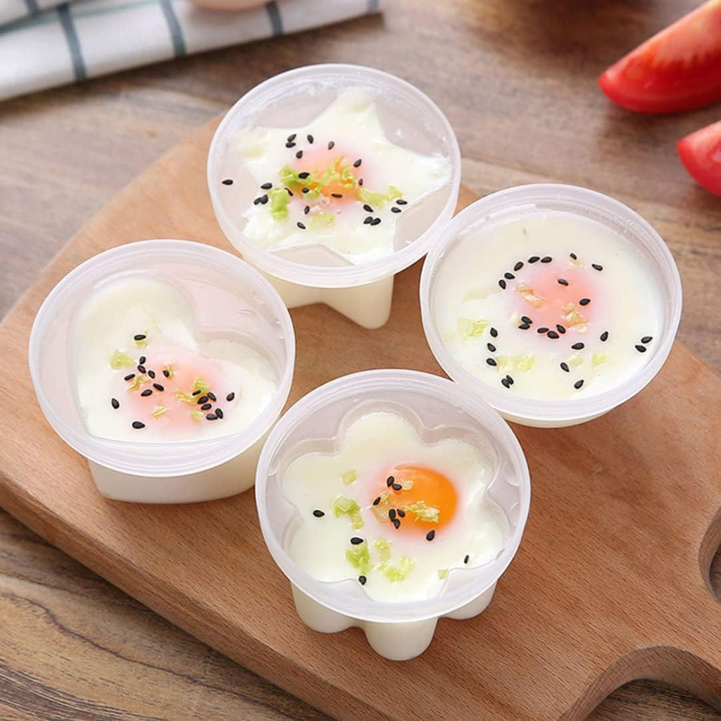 EggPop - Fun-Shaped Boiled Egg Mold Set
