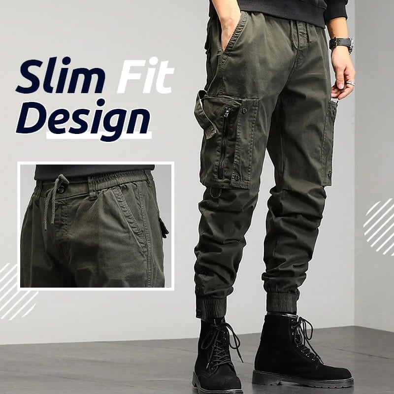 🔥Weekend Big Promotion 49% OFF🔥Men's Baggy Skinny Overalls With Multiple Pockets