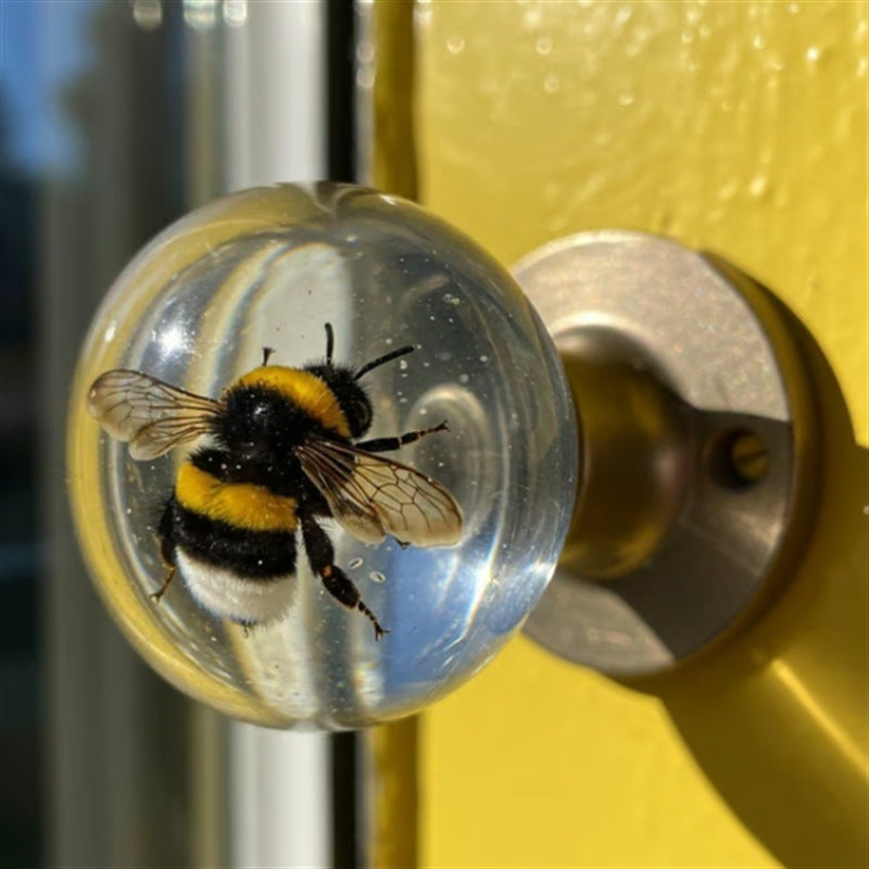 💁‍♀️Unique resin epoxy flower decorative door handle🌼