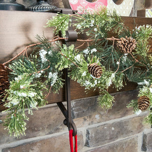 FestiveFix | Adjustable No-Slip Stocking and Garland Holder