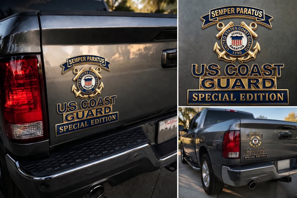 🇺🇸 Last Day Promo: 49% OFF 🎖️-US Coast Guard Semper Paratus Car Emblem Metal Badge - ✈️Buy 2 Free Shipping Today!