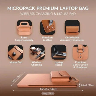 TechNest – Premium Wireless Charging Laptop Bag