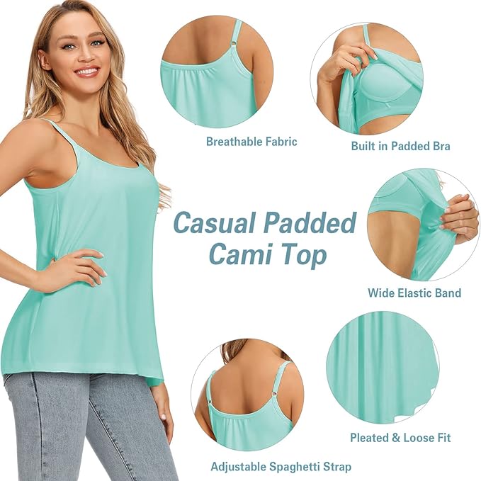 VivaBare - Lightweight Bra-Free Cami – Soft, Stylish, Sculpting Fit