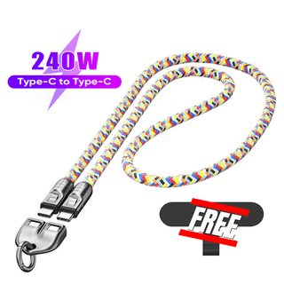 ChargeBand - Wearable 240W Fast-Charge Cable
