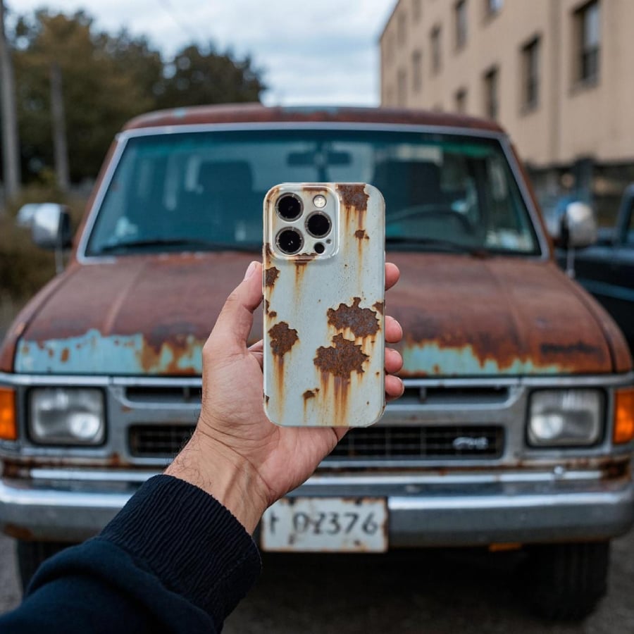 IronGrit - Rusty Metal iPhone Case