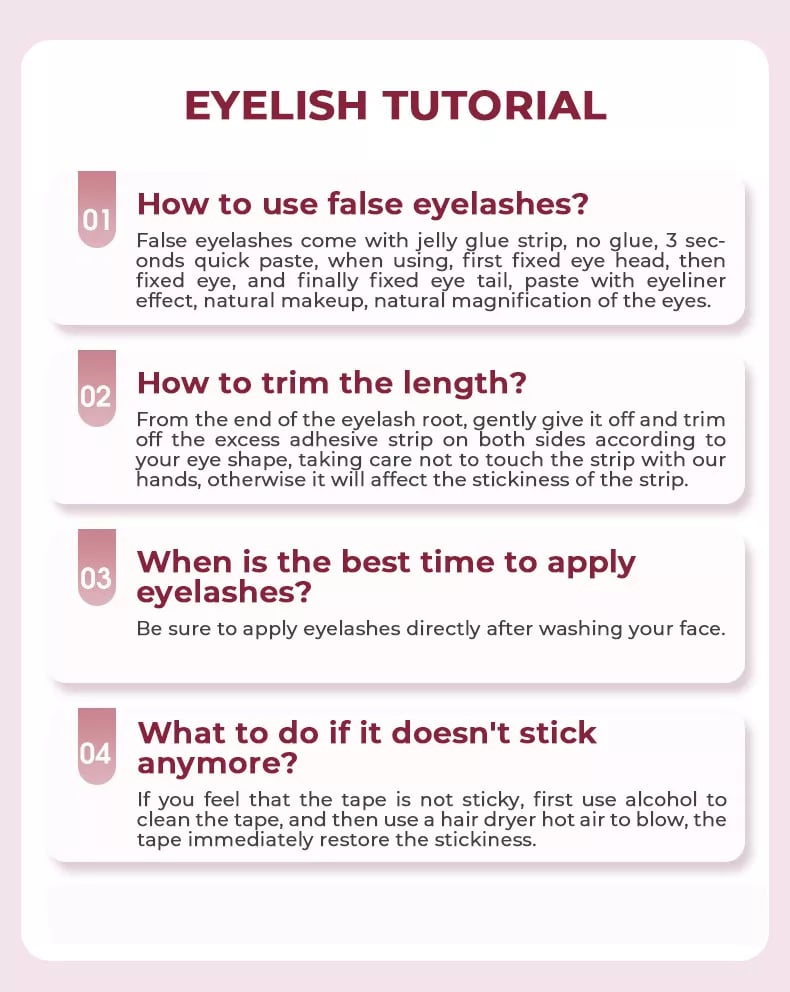 GlamFix – Self Adhesive Reusable Lashes